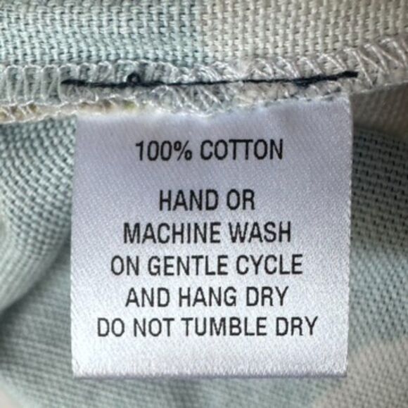 Coco Shop High-Waisted, Wide-Leg Pants in Navy Hibiscus 100% Cotton Size XS - Picture 6 of 13